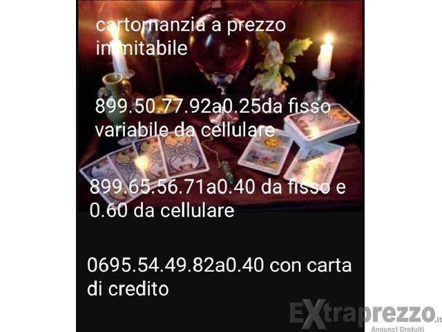 Oroscopi - tarocchi - cartomanzia a basso costo a soli 0,25 cent al minuto su www.casadelloracolo.com