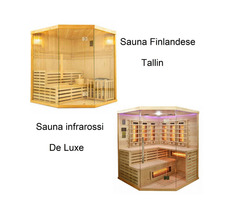 Saune infrarossi e finlandese