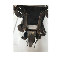 Antiquariato - Antica lanterna in ferro battuto
