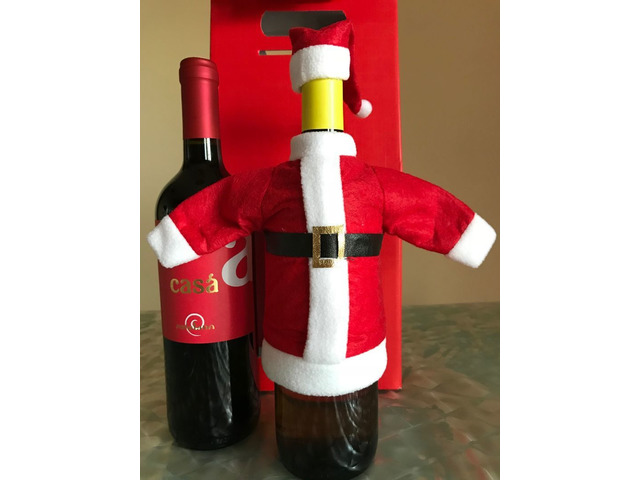 Altro - Bottiglia Vino Babbo Natale