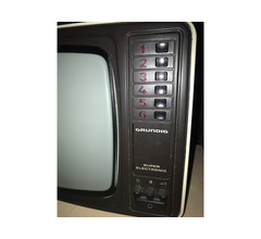 Arte - collezionismo - Televisore da collezione Grunding