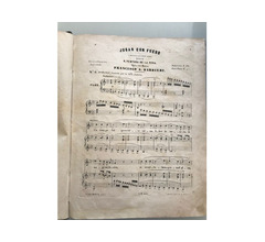 Arte - collezionismo - Per collezionisti vecchio libro di musica