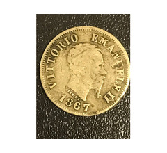 Arte - collezionismo - 50 centesimi del 1867