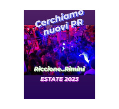 Cercasi PR stagione estiva Riccione e Rimini