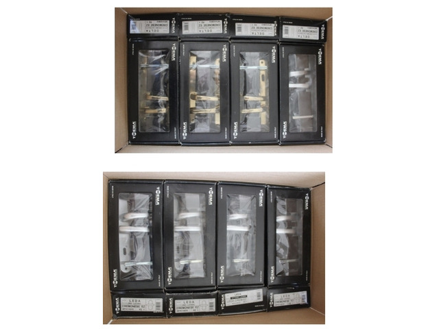 Altro - Stock maniglie in ottone, serrature, lucchetti 7750 pezzi