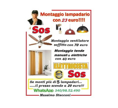 Lavoro manuale - Tenda da interno Montaggio 39 euro Roma