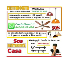 Lavoro manuale - Tenda da interno Montaggio 39 euro Roma