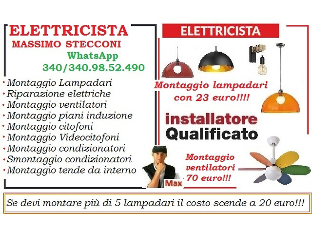Lavoro manuale - Tenda da interno Montaggio 39 euro Roma