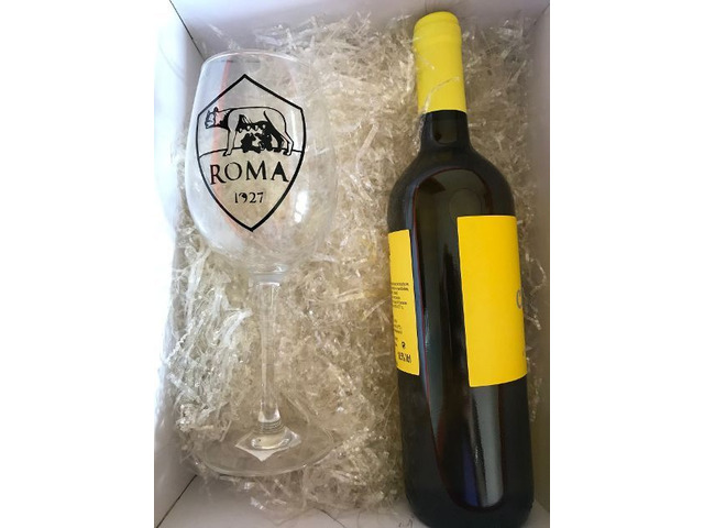 Altro - Calice vino rosso portafortuna Roma