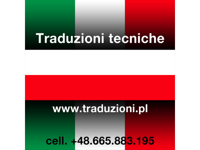 Altri lavori - Interprete italiano polacco - traduzioni tecniche e consulenze aziendali in Polonia