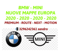 BMW MINI AGGIORNAMENTO MAPPE NAVIGATORE PREMIUM MOVE NEXT EVO ROUTE MOTION