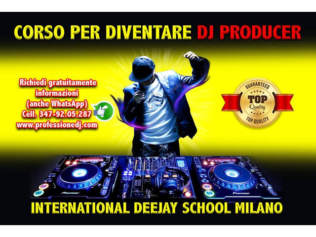 Istruzione - formazione - Corso per DJ Milano - Corsi per DeeJay