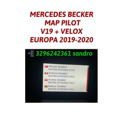 MERCEDES BECKER MAP PILOT AGGIORNAMENTO MAPPE NAVIGATORE CON AUTOVELOX