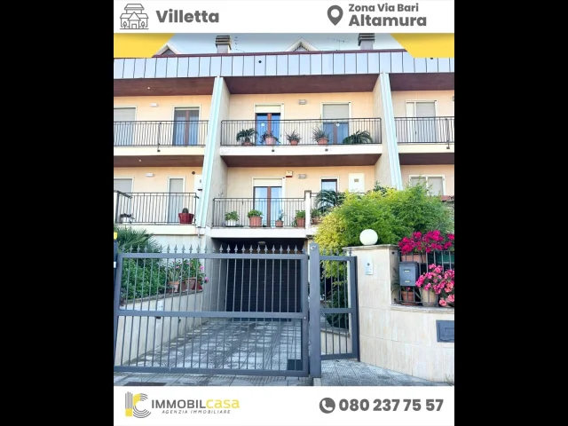 Villa a schiera in vendita a altamura via bari