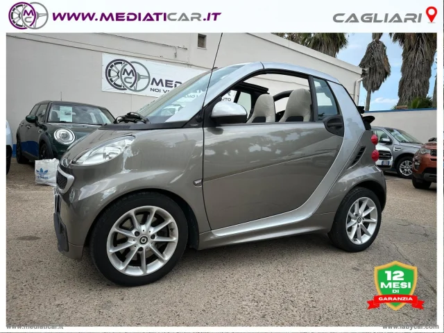 Smart fortwo 1000 52 kw mhd cabrio passion