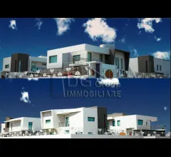 Ville di nuova costruzione in zona semi periferica