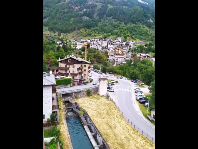 Alta montagna sci alpino