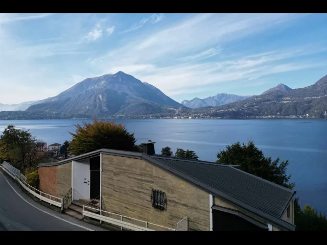Villa indipendente con giardino a varenna, vicino al lago