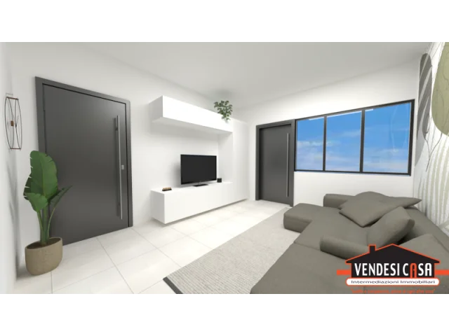 Appartamenti in Vendita - 3 vani + doppi acc. con cortile privato zona posta canneto