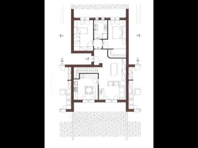 Appartamenti in Vendita - Trilocale in fase di progettazione con ampio giardino.