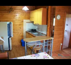 Appartamenti in Vendita - Chalet in legno, arredato, con giardino circostante.