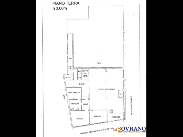 Appartamenti in Vendita - V.le regione siciliana: locale mq 400