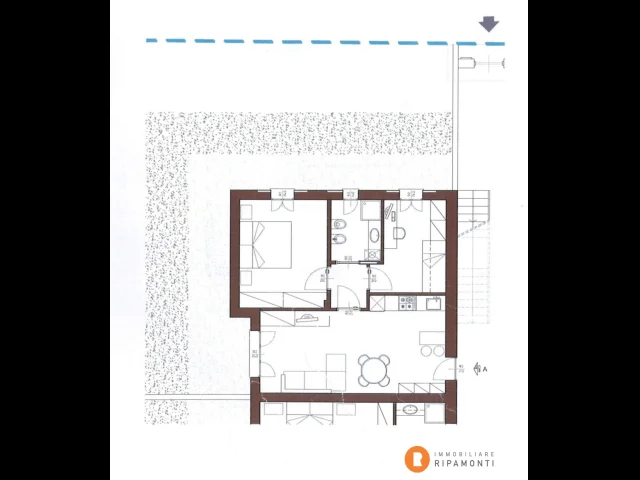 Appartamenti in Vendita - Trilocale in progettazione con giardino di proprietà.