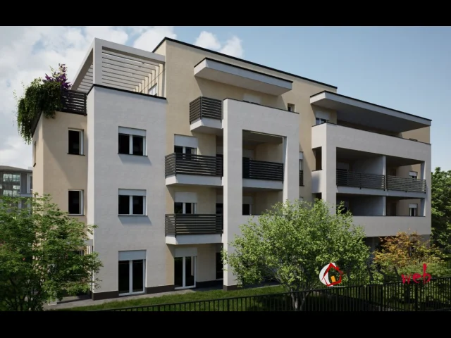 Appartamenti in Vendita - Trilocale con doppi servizi e giardino