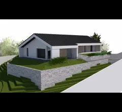 Terreno edificabile per villetta singola con box doppio