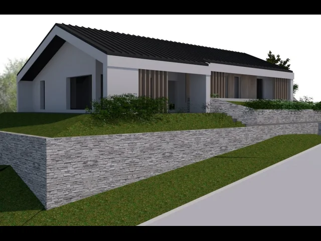 Appartamenti in Vendita - Terreno edificabile per villetta singola con box doppio