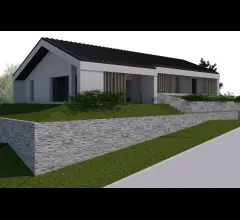Appartamenti in Vendita - Terreno edificabile per villetta singola con box doppio