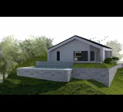 Appartamenti in Vendita - Terreno edificabile per villetta singola con box doppio