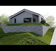 Appartamenti in Vendita - Terreno edificabile per villetta singola con box doppio