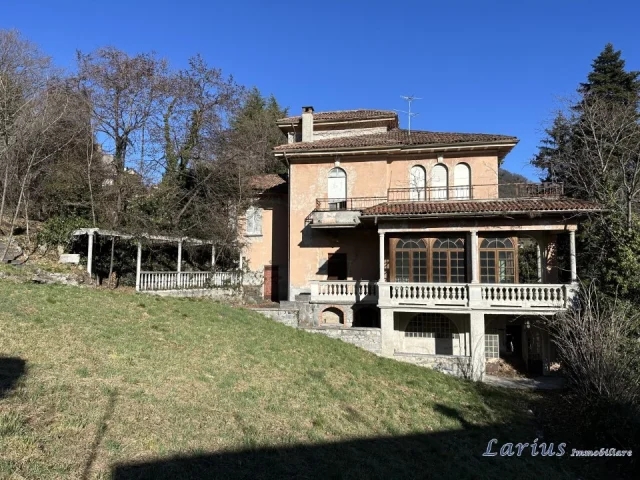 Villa d'epoca con dependance, rustico e terreno edificabile.