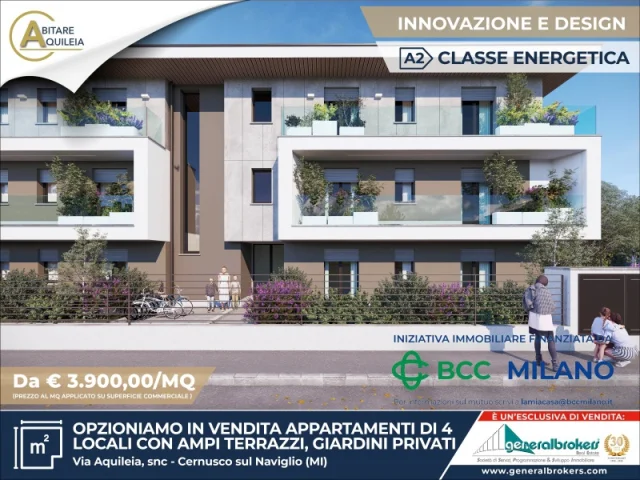 Residenza abitare aquileia app. n° 4 locali 4 p1 con terrazzo