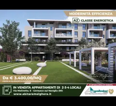 Appartamenti in Vendita - Appartamento n°2 tre locali pt melghera