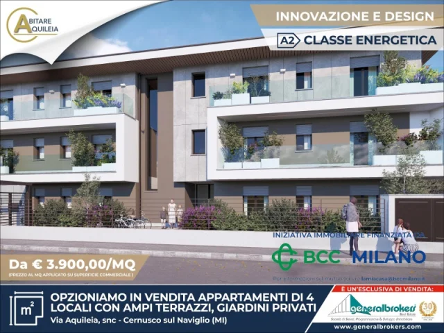 Residenza abitare aquileia app. n° 6 locali 4 p1 con terrazzo