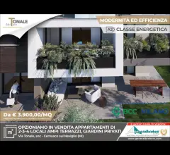 Appartamenti in Vendita - Residenza abitare tonale app n°8 due locali piano 1