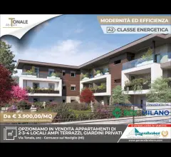 Appartamenti in Vendita - Residenza abitare tonale app n°9 quattro locali piano 1