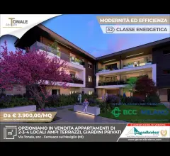 Appartamenti in Vendita - Residenza abitare tonale app n°10 quattro locali piano 2
