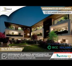 Appartamenti in Vendita - Residenza abitare tonale app n°10 quattro locali piano 2