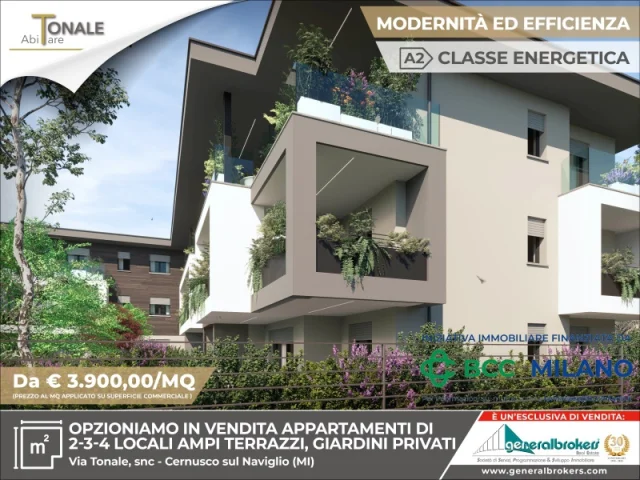 Residenza abitare tonale app n°12 quattro locali piano 2