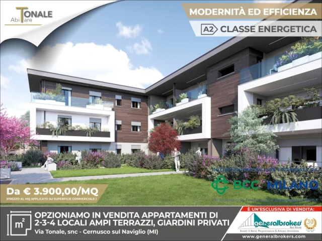 Residenza abitare tonale app n°13 quattro locali piano 2