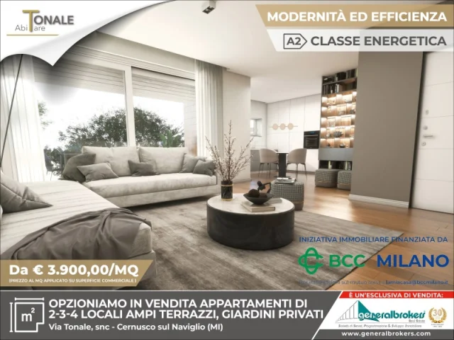 Appartamenti in Vendita - Residenza abitare tonale app n°13 quattro locali piano 2