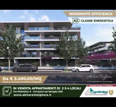 Appartamenti in Vendita - Appartamento di 4 locali al piano secondo n°17 melghera
