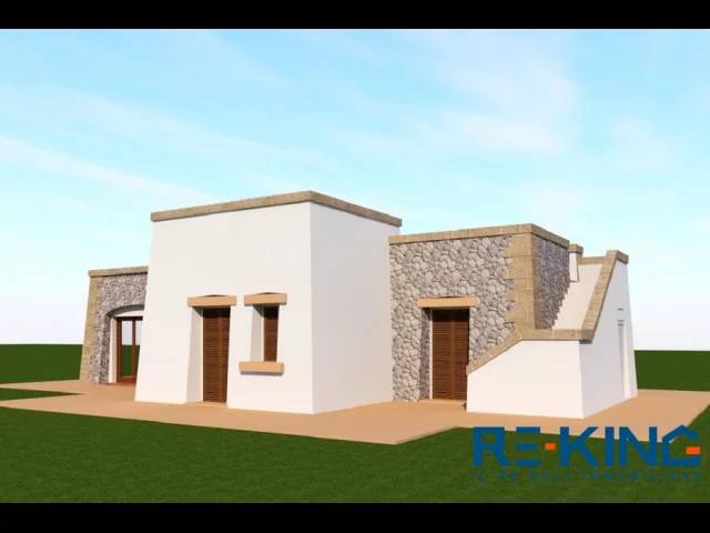 Appartamenti in Vendita - Villa con piscina in fase di realizzazione con vista mare