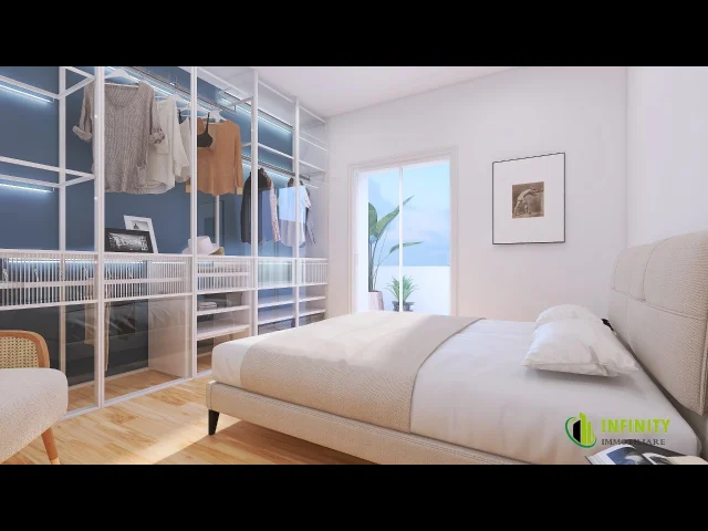 Appartamento in costruzione di mq 80 con 3 camere da letto nella lottizzazione quadrifoglio