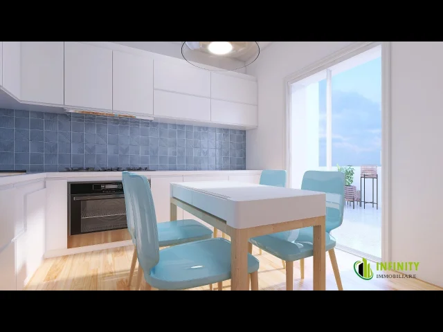 Appartamenti in Vendita - Appartamento in costruzione di mq 80 con 3 camere da letto nella lottizzazione quadrifoglio