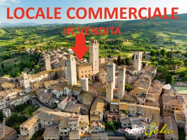 Locale commerciale 85 mq in centro storico a san gimignano