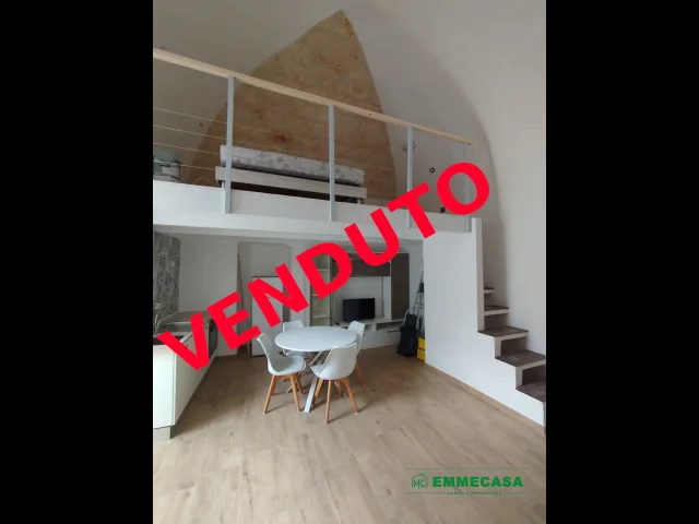 Monovano con soppalco e terrazzo di proprietà